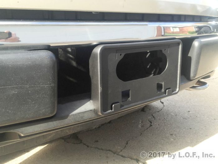 2014 Ford F150 Front License Plate Bracket Installation